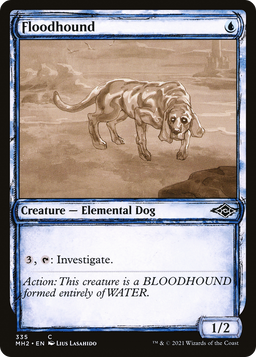Floodhound (Showcase) (MH2-335) - Modern Horizons 2: (Showcase) Foil