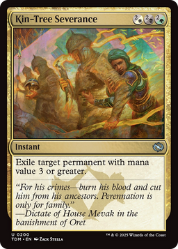 Kin-Tree Severance (TDM-200) - Tarkir: Dragonstorm