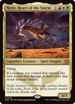 Neriv, Heart of the Storm (TDM-210) - Tarkir: Dragonstorm Foil