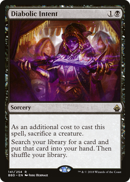 Diabolic Intent (BBD-141) - Battlebond Foil