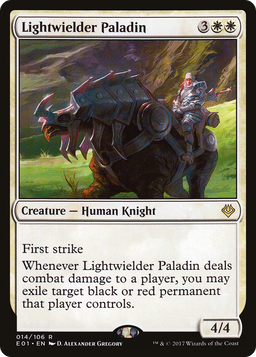 Lightwielder Paladin (AC2-014) - Archenemy: Nicol Bolas