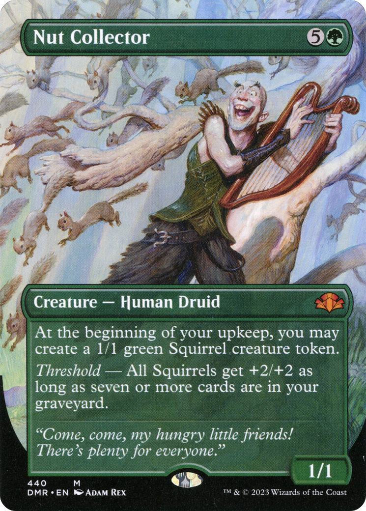 Nut Collector (Borderless) (DMR-440) - Dominaria Remastered Foil
