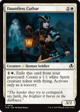 Dauntless Cathar (INR-019) - Innistrad Remastered Foil