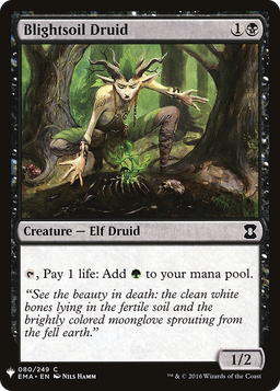 Blightsoil Druid (LIST-080) - The List