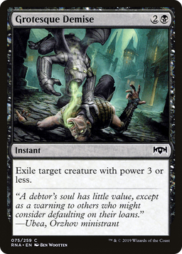 Grotesque Demise (RNA-075) - Ravnica Allegiance