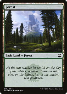 Forest (278) (AFR-278) - Adventures in the Forgotten Realms