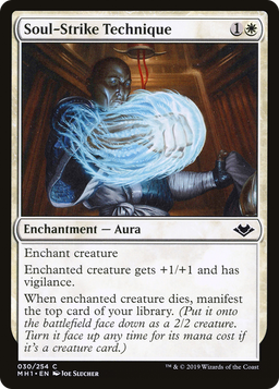 Soul-Strike Technique (MH1-030) - Modern Horizons Foil