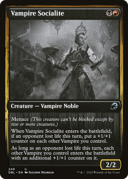 Vampire Socialite (DBL-249) - Innistrad: Double Feature Foil