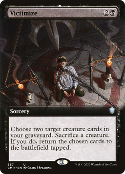 Victimize (Extended Art) (CMR-657) - Commander Legends: (Extended Art)