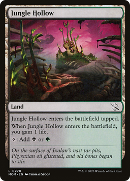 Jungle Hollow (MOM-270) - March of the Machine Foil