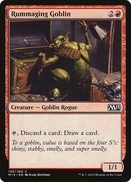 Rummaging Goblin (M15-159) - Magic 2015 Foil
