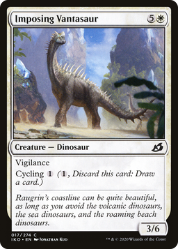 Imposing Vantasaur (IKO-017) - Ikoria: Lair of Behemoths Foil
