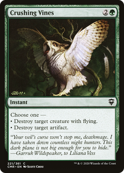 Crushing Vines (CMR-221) - Commander Legends