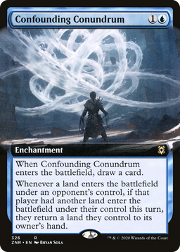 Confounding Conundrum (Extended Art) (ZNR-326) - Zendikar Rising: (Extended Art) Foil