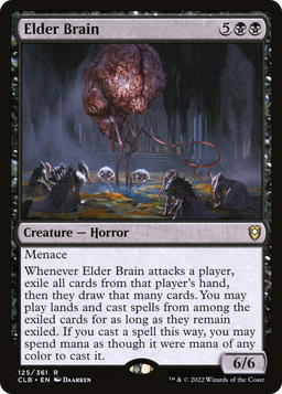 Elder Brain (CLB-125) - Commander Legends: Battle for Baldur's Gate Foil