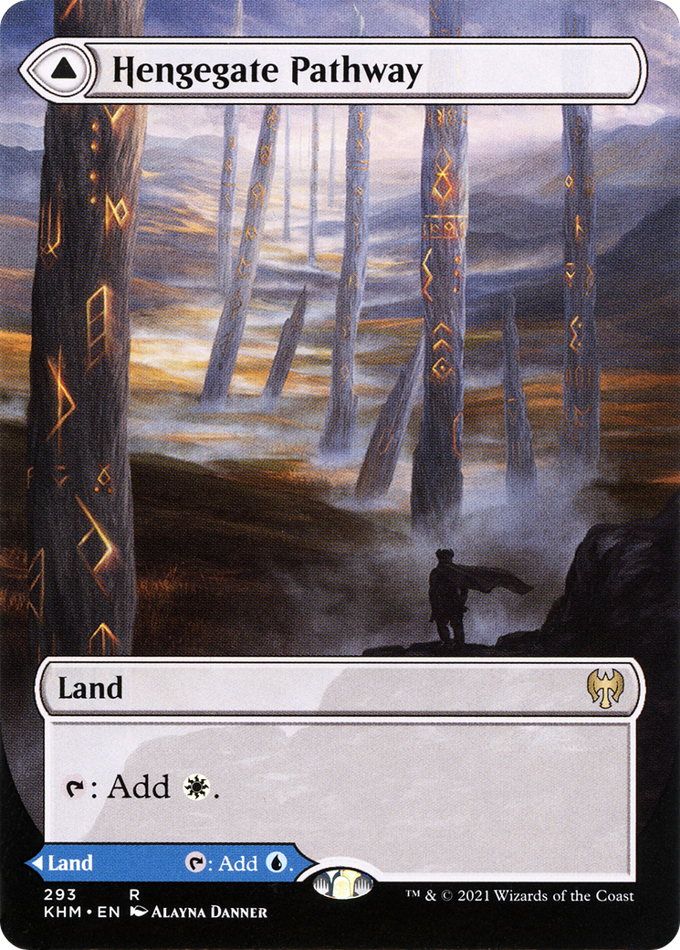 Hengegate Pathway (Borderless) (KHM-293) - Kaldheim: (Showcase)