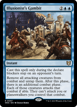 Illusionist's Gambit (WOC-097) - Wilds of Eldraine Commander