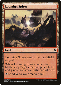 Looming Spires (BFZ-238) - Battle for Zendikar
