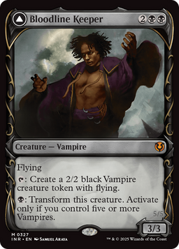 Bloodline Keeper (Showcase) (INR-327) - Innistrad Remastered: (Showcase)