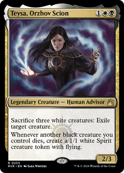 Teysa, Orzhov Scion (RVR-233) - Ravnica Remastered Foil