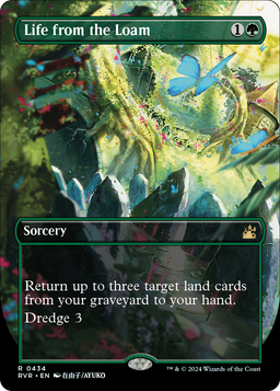 Life from the Loam (Anime Borderless) (RVR-434) - Ravnica Remastered Foil