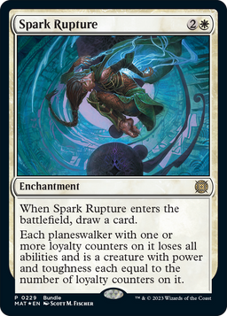 Spark Rupture (MAT Bundle) (UMP-229) - March of the Machine: The Aftermath Foil