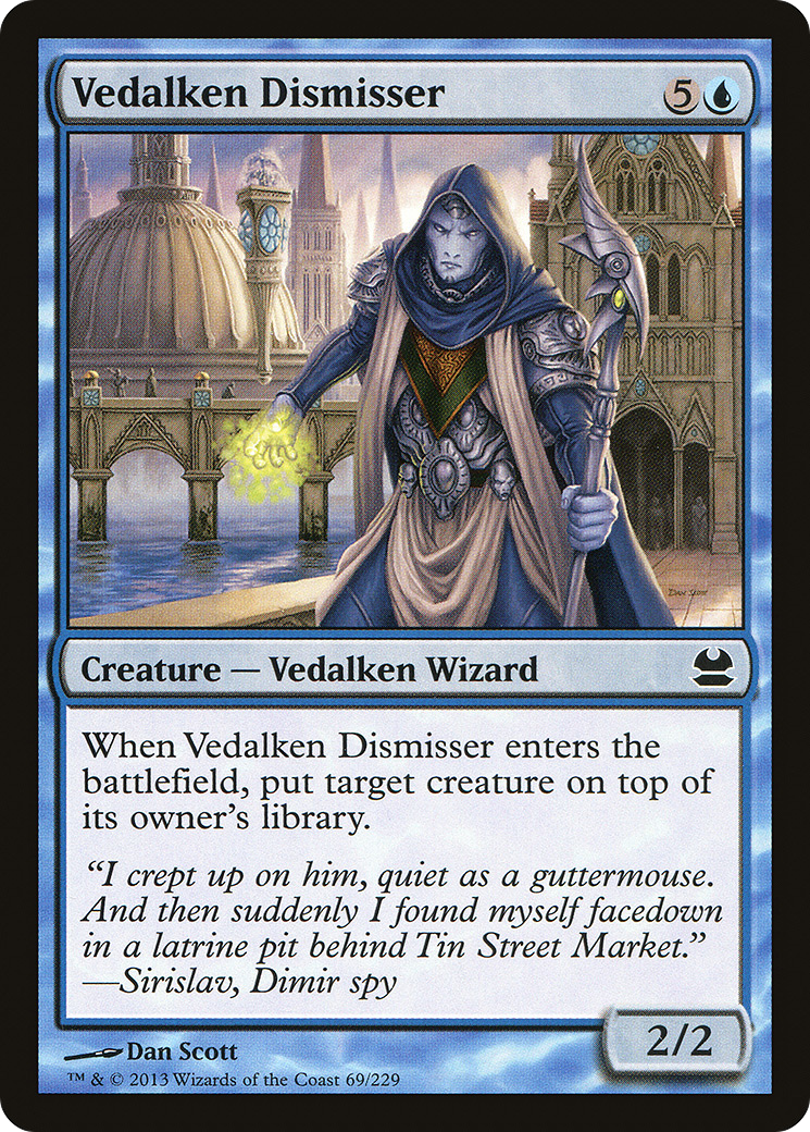 Vedalken Dismisser (MMA-069) - Modern Masters Foil