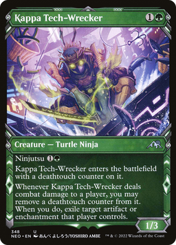 Kappa Tech-Wrecker (Showcase) (NEO-348) - Kamigawa: Neon Dynasty: (Showcase)