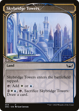 Skybridge Towers (Showcase) (SNC-354) - Streets of New Capenna: (Showcase)