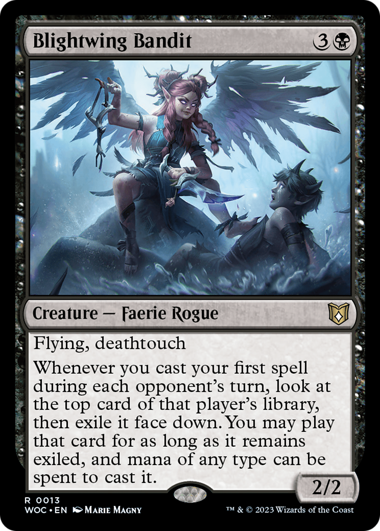 Blightwing Bandit (WOC-013) - Wilds of Eldraine Commander