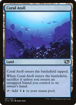 Coral Atoll (C14-287) - Commander 2014
