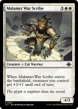 Malamet War Scribe (LCI-021) - The Lost Caverns of Ixalan