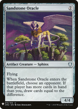 Sandstone Oracle (CM2) (LIST-213) - The List
