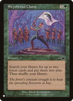Skyshroud Claim (LIST-117/143) - The List