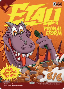Etali, Primal Storm (SLD-1123) - Secret Lair Drop (Borderless)