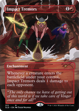 Impact Tremors (SLD-313) - Secret Lair Drop (Borderless) Foil