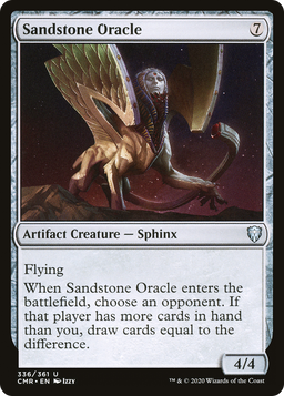 Sandstone Oracle (CMR-336) - Commander Legends Foil