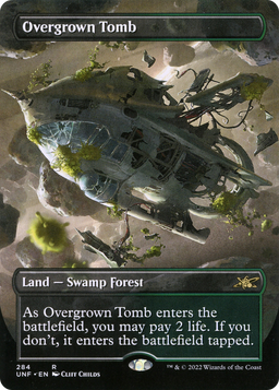 Overgrown Tomb (Borderless) (UNF-284) - Unfinity