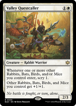 Valley Questcaller (BLB-036) - Bloomburrow