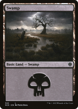 Swamp (342) (SCD-342) - Starter Commander Decks
