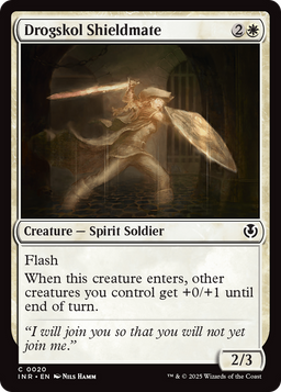 Drogskol Shieldmate (INR-020) - Innistrad Remastered Foil