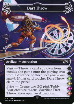 Dart Throw (3-4-5-6) (UNF-208) - Unfinity Foil