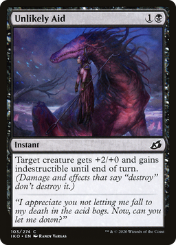 Unlikely Aid (IKO-103) - Ikoria: Lair of Behemoths Foil