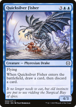 Quicksilver Fisher (ONE-066) - Phyrexia: All Will Be One