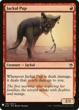 Jackal Pup (LIST-139) - The List