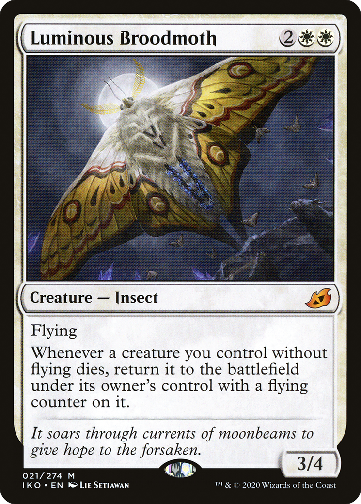 Luminous Broodmoth (IKO-021) - Ikoria: Lair of Behemoths