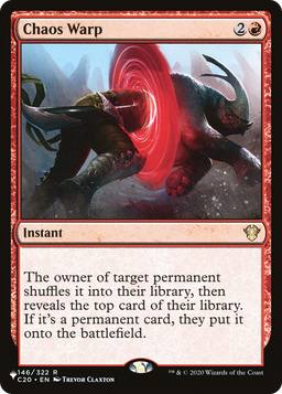 Chaos Warp (C20) (LIST-146) - The List