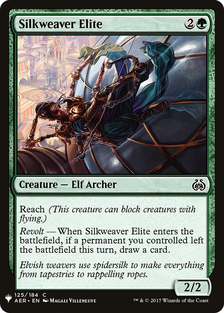 Silkweaver Elite (LIST-125) - The List