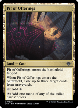 Pit of Offerings (LCI-278) - The Lost Caverns of Ixalan Foil