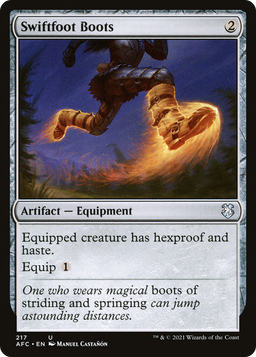 Swiftfoot Boots (AFC-217) - Forgotten Realms Commander